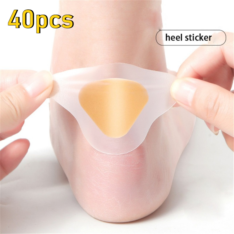 Heel Liner Grip - 40 Buah Pelindung Tumit Gel Bantalan