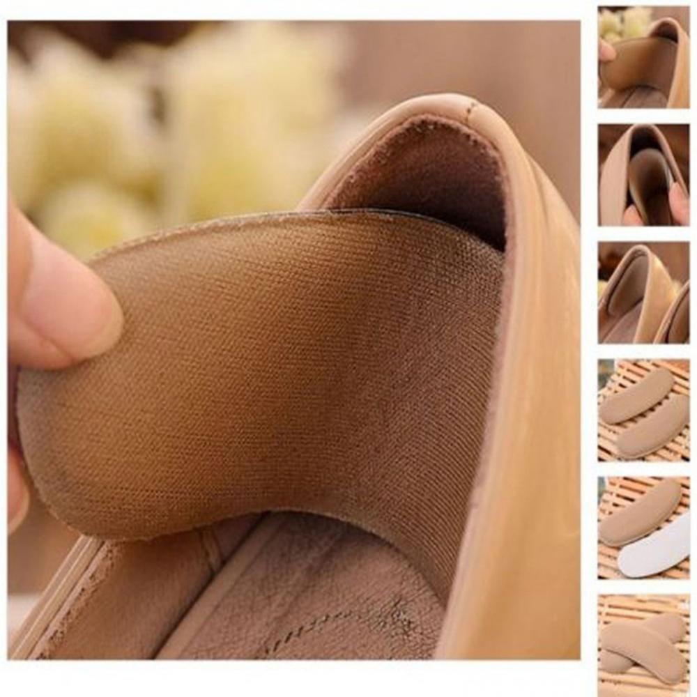 Heel Liner Grip - 5 Pasang Pelindung Tumit Wanita Bahan