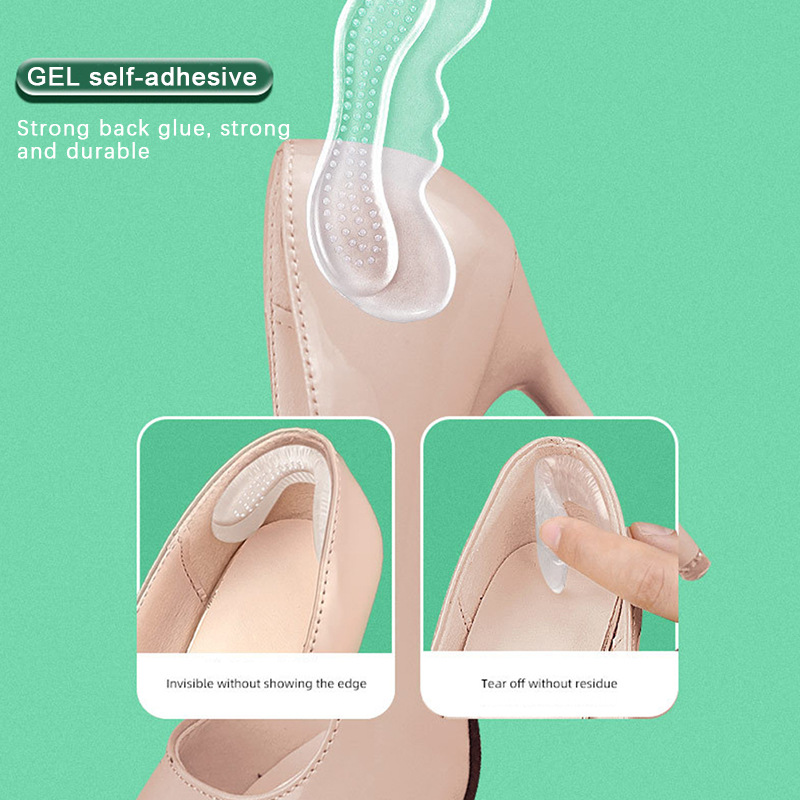 Sol Silikon untuk Sepatu Wanit - Heel Liner Grip ulasan dan harga
