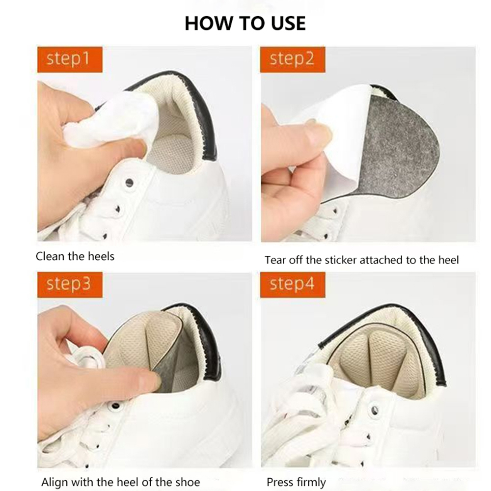 4 Pasang Bantalan Sepatu untuk - Heel Liner Grip ulasan dan harga